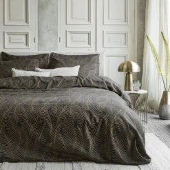 Damai Bellezza - Dekbedovertrek - Satijn - 200x200/220 Cm - Off Black 6 Damai Bellezza - Dekbedovertrek - Satijn - 200x200/220 Cm - Off Black -Knusse Nacht 1000055089 0101