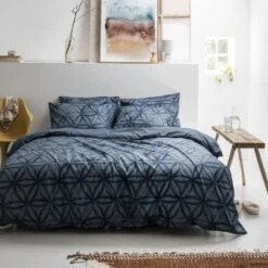 Cinderella Isolde - Dekbedovertrek - Katoen - 260x200/220 Cm - Blue -Knusse Nacht 1000055101 0101