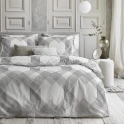 Damai Fontana - Dekbedovertrek - Katoen - 200x200/220 Cm - Cream 6 Damai Fontana - Dekbedovertrek - Katoen - 200x200/220 Cm - Cream -Knusse Nacht 1000055113 0101