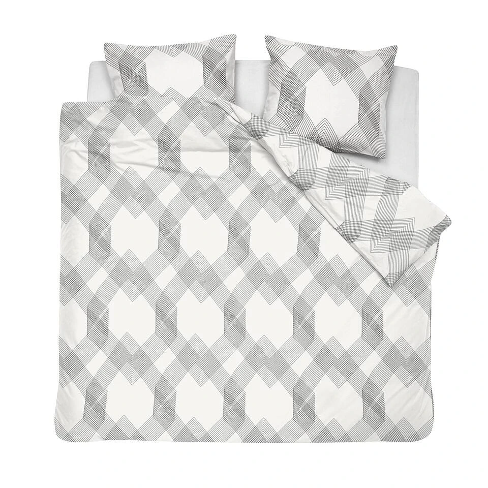 Damai Fontana - Dekbedovertrek - Katoen - 200x200/220 Cm - Cream 3 Damai Fontana - Dekbedovertrek - Katoen - 200x200/220 Cm - Cream