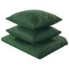 Beliani Sprei BABAK - Groen Polyester -Knusse Nacht 1000055585