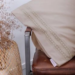 Town & Country Dekbedovertrek Camilla Zand-Lits-jumeaux (240 X 200/220 Cm) -Knusse Nacht 1000056541 0102