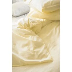 Dindi Home - Dekbedovertrek Forever Colours - 260x220 Cm - Geel -Knusse Nacht 1000057342 0101