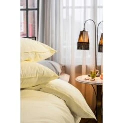 Dindi Home - Dekbedovertrek Forever Colours - 260x220 Cm - Geel -Knusse Nacht 1000057342 0102