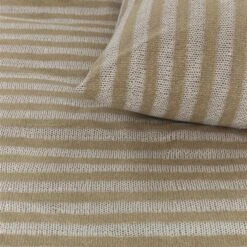 Ariadne At Home Dekbedovertrek Knit Stripes Naturel-Lits-jumeaux (240 X 200/2... -Knusse Nacht 1000057407 0101