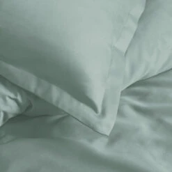 Cinderella Sundays - Dekbedovertrek - Satijn - 240x200/220 Cm - Mineral Green -Knusse Nacht 1000060214 0102