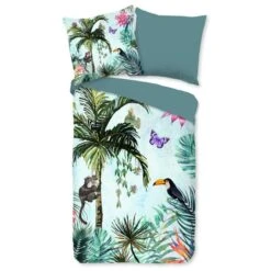 Pure Dekbedovertrek "Ava" - Mint - (200x220 Cm) -Knusse Nacht 1000060495 0102