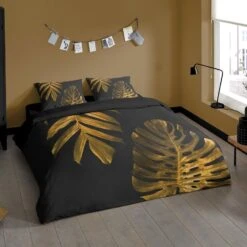 Pure Dekbedovertrek "Kimberly" - Zwart - (200x220 Cm) -Knusse Nacht 1000060509 0101