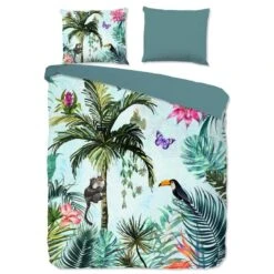 Pure Dekbedovertrek "Ava" - Mint - (140x220 Cm)