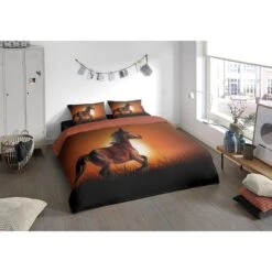 Pure Dekbedovertrek "Freedom" - Bruin - (140x220 Cm) -Knusse Nacht 1000060513 0101