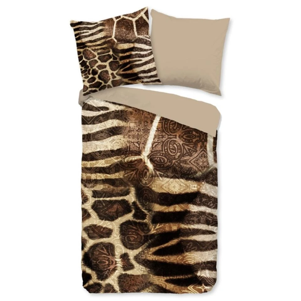 Pure Dekbedovertrek "Kinga" - Bruin - (200x220 Cm) 5 Pure Dekbedovertrek "Kinga" - Bruin - (200x220 Cm) - Afbeelding 3