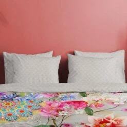 HIP Dekbedovertrek "Bindi" - Multi - (200x220 Cm) -Knusse Nacht 1000061617 0102