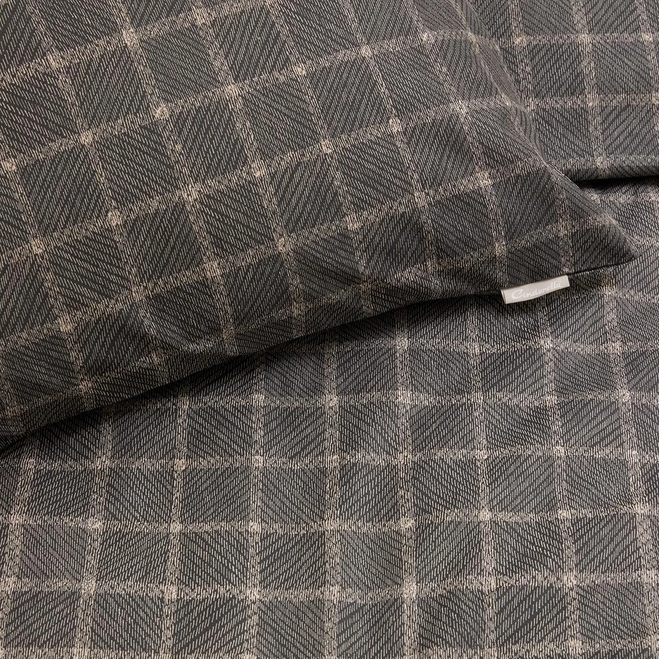 Cinderella Brecht - Dekbedovertrek - Katoen - 200x200/220 Cm - Anthracite 6 Cinderella Brecht - Dekbedovertrek - Katoen - 200x200/220 Cm - Anthracite - Afbeelding 4