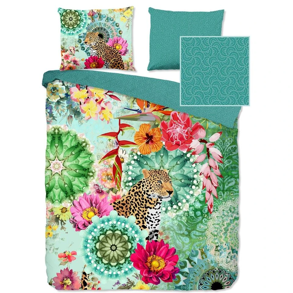 HIP Dekbedovertrek "Ximena" - Multi - (240x220 Cm) 3 HIP Dekbedovertrek "Ximena" - Multi - (240x220 Cm)