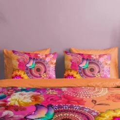 HIP Dekbedovertrek "Ziva" - Multi - (140x220 Cm) -Knusse Nacht 1000061668 0102