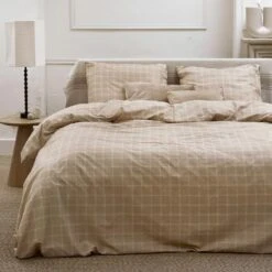 Cinderella Brecht - Dekbedovertrek - Katoen - 200x200/220 Cm - Natural -Knusse Nacht 1000061699 0101