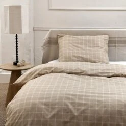 Cinderella Brecht - Dekbedovertrek - Katoen - 140x200/220 Cm - Natural -Knusse Nacht 1000061714 0101