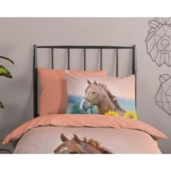 Good Morning Dekbedovertrek "Beauty" - Multi - (140x220 Cm) -Knusse Nacht 1000061726 0110