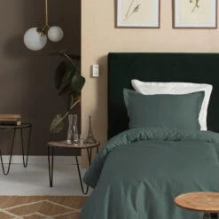 Cinderella Dekbedovertrek Sundays - Satijn - 140x200/220 Cm - Green -Knusse Nacht 1000061739 0101