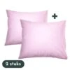 Zavelo Kussenslopen - Hotelkwaliteit - Set Van 2 Stuks - Roze - 60x70cm - 100... 1 Zavelo Kussenslopen - Hotelkwaliteit - Set Van 2 Stuks - Roze - 60x70cm - 100... -Knusse Nacht 1000061753