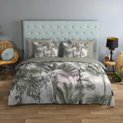 Good Morning Dekbedovertrek "Irene" - Groen - (200x220 Cm) 7 Good Morning Dekbedovertrek "Irene" - Groen - (200x220 Cm) -Knusse Nacht 1000063268 0101