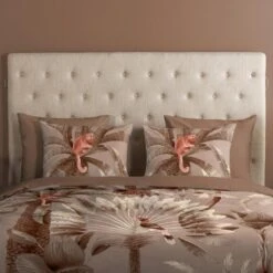 Good Morning Dekbedovertrek "Fuji" - Taupe - (240x220 Cm) -Knusse Nacht 1000063269 0102