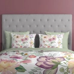 Good Morning Dekbedovertrek "Vera" - Wit - (140x220 Cm) -Knusse Nacht 1000063271 0102