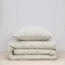 Damai Dekbedovertrek Ebba - Biologisch Katoen - 200x200/220 Cm - Beige -Knusse Nacht 1000064222 0101