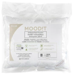Moodit Orthopedisch Hoofdkussen Base - 50 X 60 Cm - Microvezel -Knusse Nacht 1000064756 0101