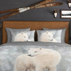 Good Morning Dekbedovertrek "Julian" - Grijs - (240x220 Cm) -Knusse Nacht 1000065825 0102