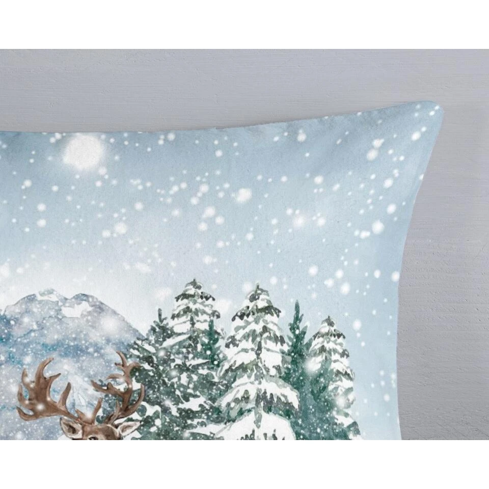 Good Morning Dekbedovertrek "Winter" - Multi - (200x220 Cm) 4 Good Morning Dekbedovertrek "Winter" - Multi - (200x220 Cm) - Afbeelding 2