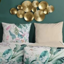 Descanso Dekbedovertrek Verdi-Lits-jumeaux (240 X 200/220 Cm) -Knusse Nacht 1000065828 0102