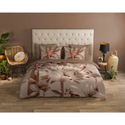 Good Morning Dekbedovertrek "Fuji" - Taupe - (140x220 Cm) -Knusse Nacht 1000065856 0101