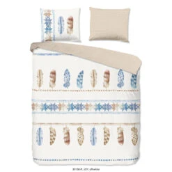 Good Morning Dekbedovertrek "Joy" - Ecru - (240x220 Cm)