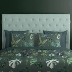 Good Morning Dekbedovertrek "Urban Jungle" - Groen - (200x220 Cm) -Knusse Nacht 1000065861 0102