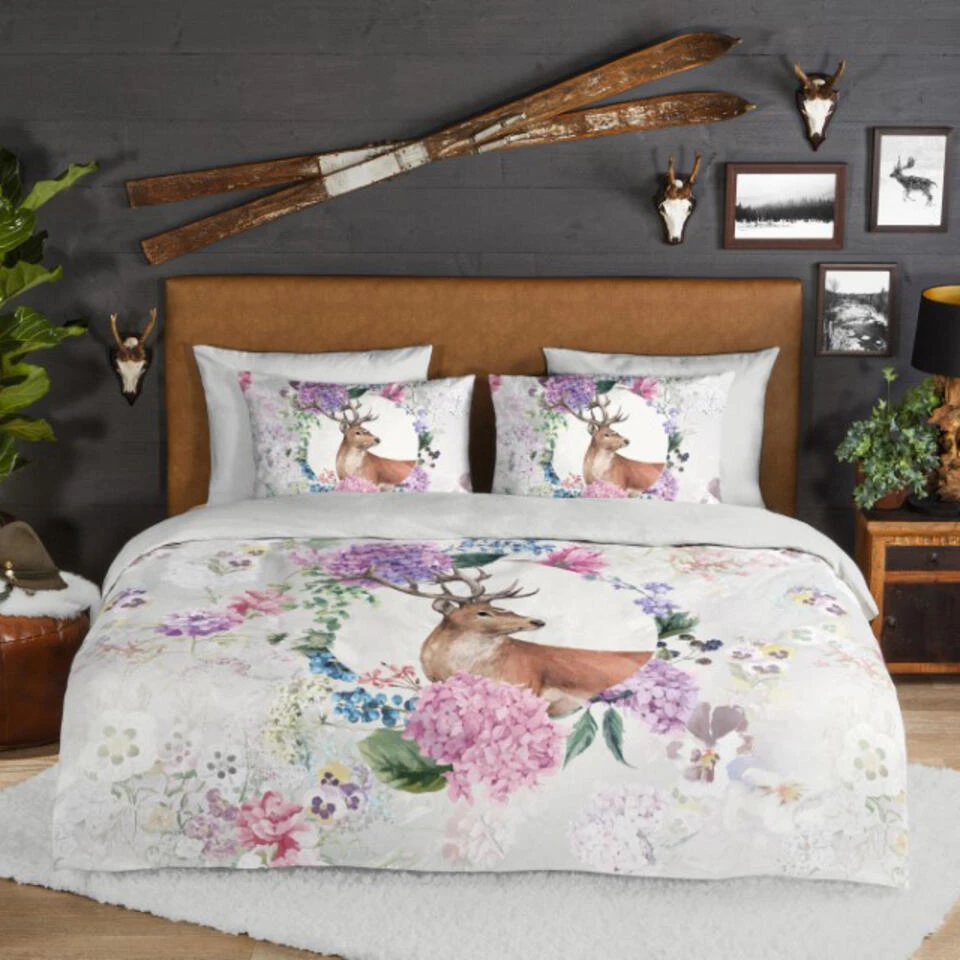 Good Morning Dekbedovertrek "Vedet" - Grijs - (240x220 Cm) 5 Good Morning Dekbedovertrek "Vedet" - Grijs - (240x220 Cm) - Afbeelding 3