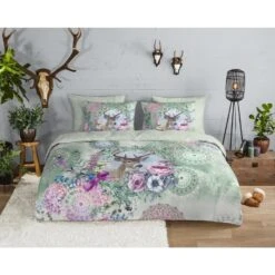 HIP Dekbedovertrek "Romini" - Multi - (140x220 Cm) -Knusse Nacht 1000065908 0102