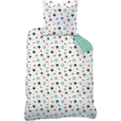 Looney Tunes Dekbedovertrek Best Friends - 140 X 200 + 63 X 63 Cm - Katoen -Knusse Nacht 1000066813 0102