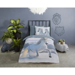 Good Morning Dekbedovertrek "Amigo" - Grijs - (140x220 Cm) -Knusse Nacht 1000068620 0101