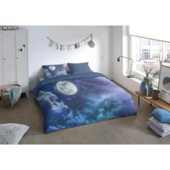 Pure Dekbedovertrek "Universe" - Multi - (240x220 Cm) -Knusse Nacht 1000071259 0101
