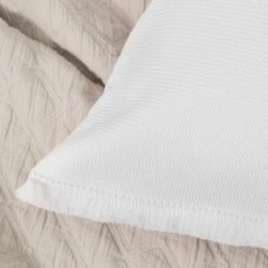Town & Country Dekbedovertrek Chester Wafel Wit-2-persoons (200 X 200/220 Cm) -Knusse Nacht 1000071265 0102