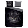 Pure Dekbedovertrek "Panter" - Zwart - (200x220 Cm) 1 Pure Dekbedovertrek "Panter" - Zwart - (200x220 Cm) -Knusse Nacht 1000071267