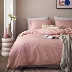 Cinderella Weekend - Dekbedovertrek - Katoen - 200x200/220 Cm - Rose Pink -Knusse Nacht 1000071944 0101