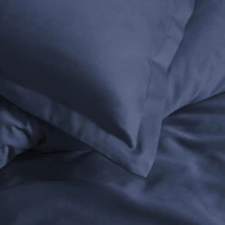 Cinderella Sundays - Dekbedovertrek - Satijn - 200x200/220 Cm - Navy -Knusse Nacht 1000071950 0102