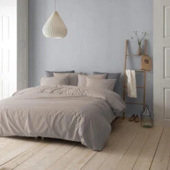 Cinderella Dekbedovertrek Flanel - 260x200/220 Cm - Taupe -Knusse Nacht 1000071960 0101