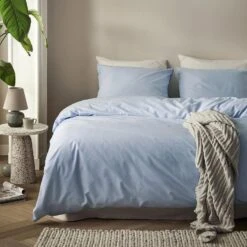 Cinderella Weekend - Dekbedovertrek - Katoen - 260x200/220 Cm - Soft Blue -Knusse Nacht 1000071964 0101