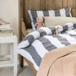 Cinderella Kinderdekbedovertrek Jacky - Katoen - 120x150 Cm - Anthracite -Knusse Nacht 1000071974 0101