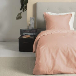 Cinderella Sundays - Dekbedovertrek - Satijn - 140x200/220 Cm - Soft Terra -Knusse Nacht 1000071983 0101