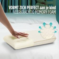 Vitapur MemoDream Kinderkussen - 30x50 Cm -Knusse Nacht 1000080652 0111