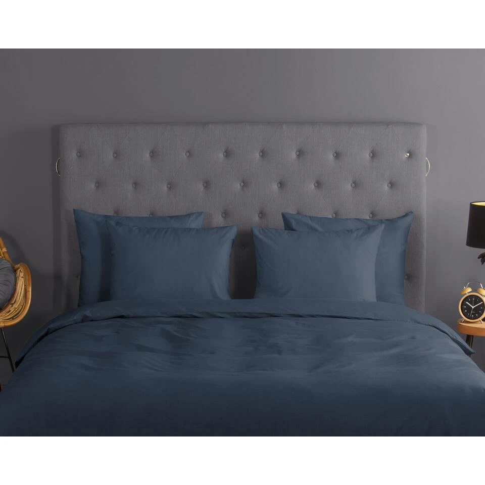 Good Morning Dekbedovertrek "uni Denim" - Blauw - (200x220 Cm) 5 Good Morning Dekbedovertrek "uni Denim" - Blauw - (200x220 Cm) - Afbeelding 3